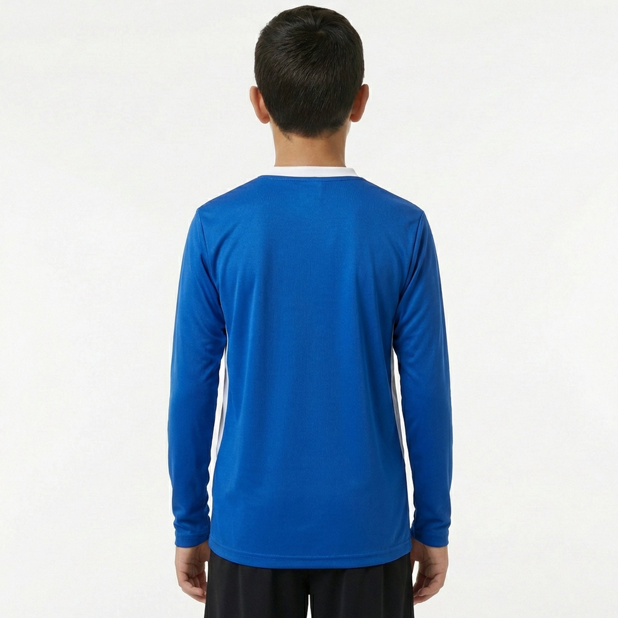 legea-dusseldorf-maglia-calcio-maniche-lunghe-azzurro-bianco-3xs image 2