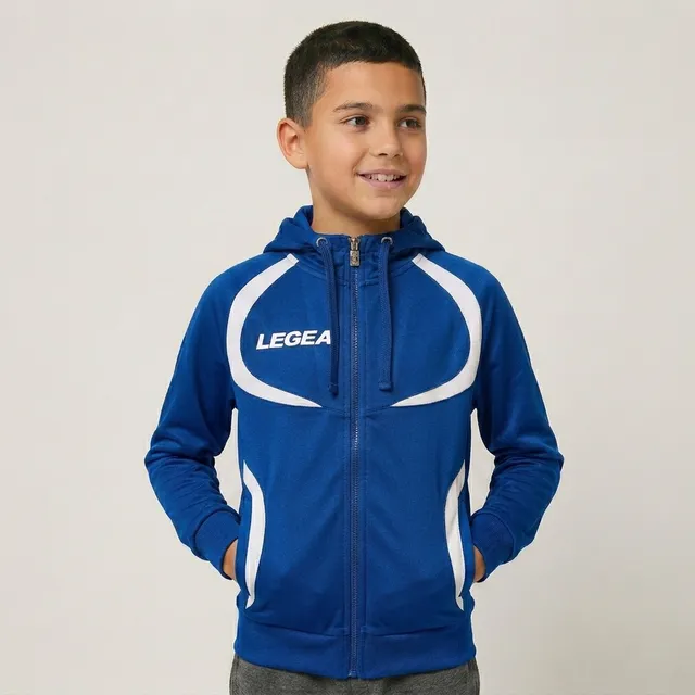 legea-tunisia-giacca-allenamento-azzurro-3xs image 1