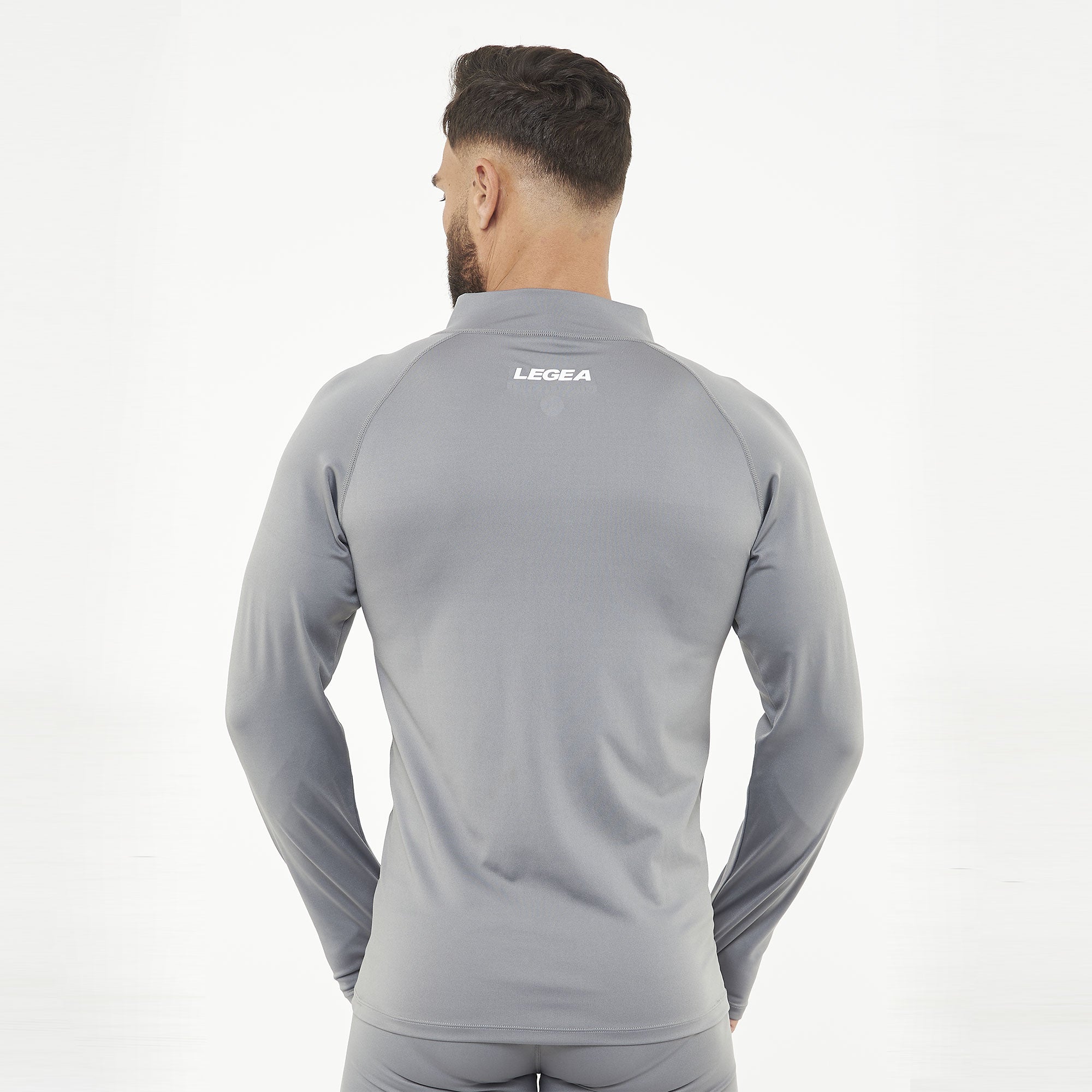 legea-ironboy-turbo-maglia-termica-mezza-zip-piombo-xl-2xl image 2
