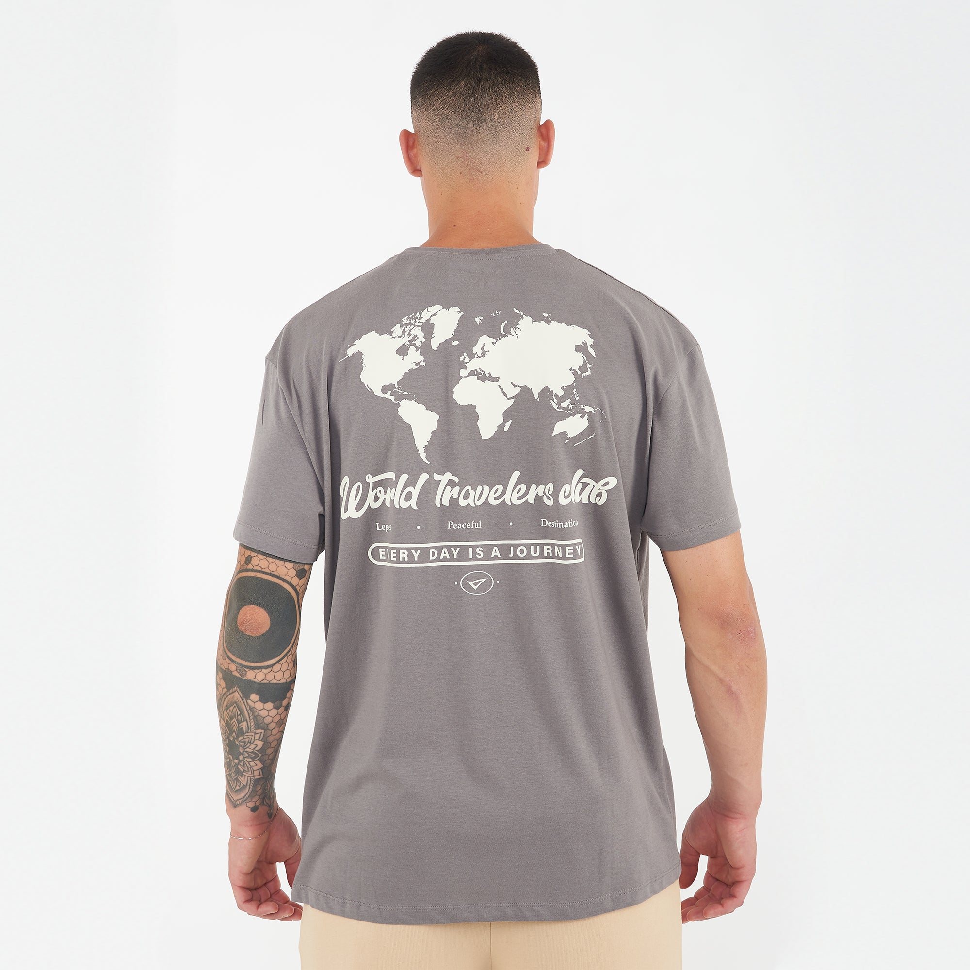 legea-traveller-t-shirt-in-cotone-uomo-piombo-s image 2