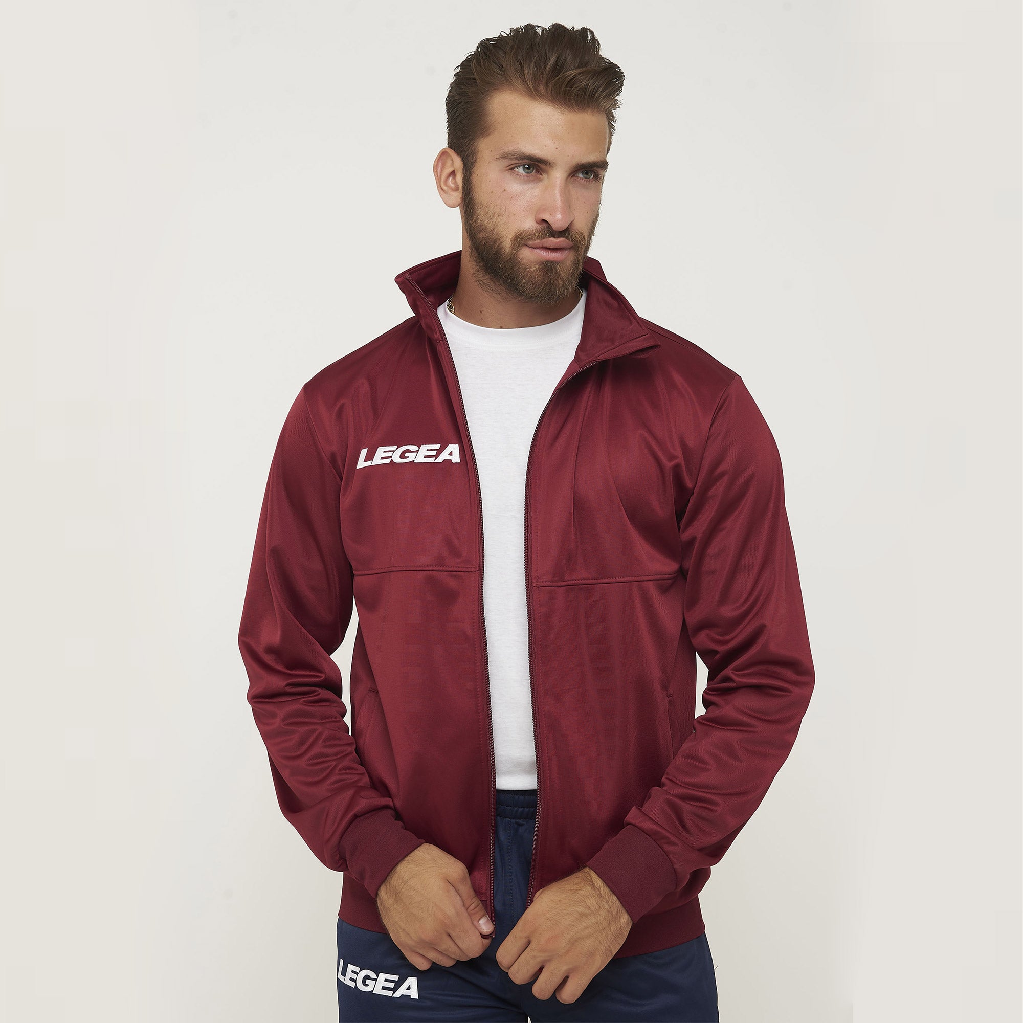 legea-giacca-sportiva-con-zip-cuba-granata-m image 3