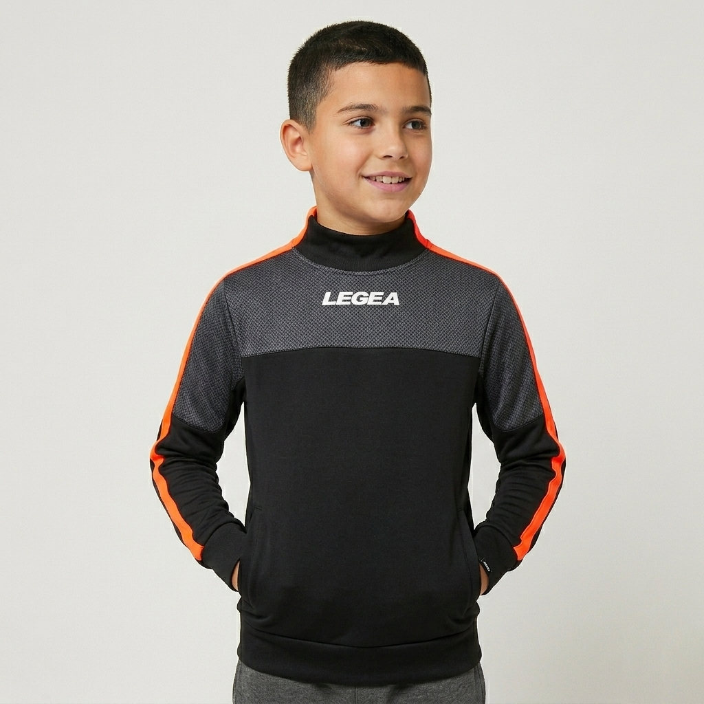 legea-damasco-giacca-da-allenamento-nero-arancio-2xs-taglie-piccole image 1