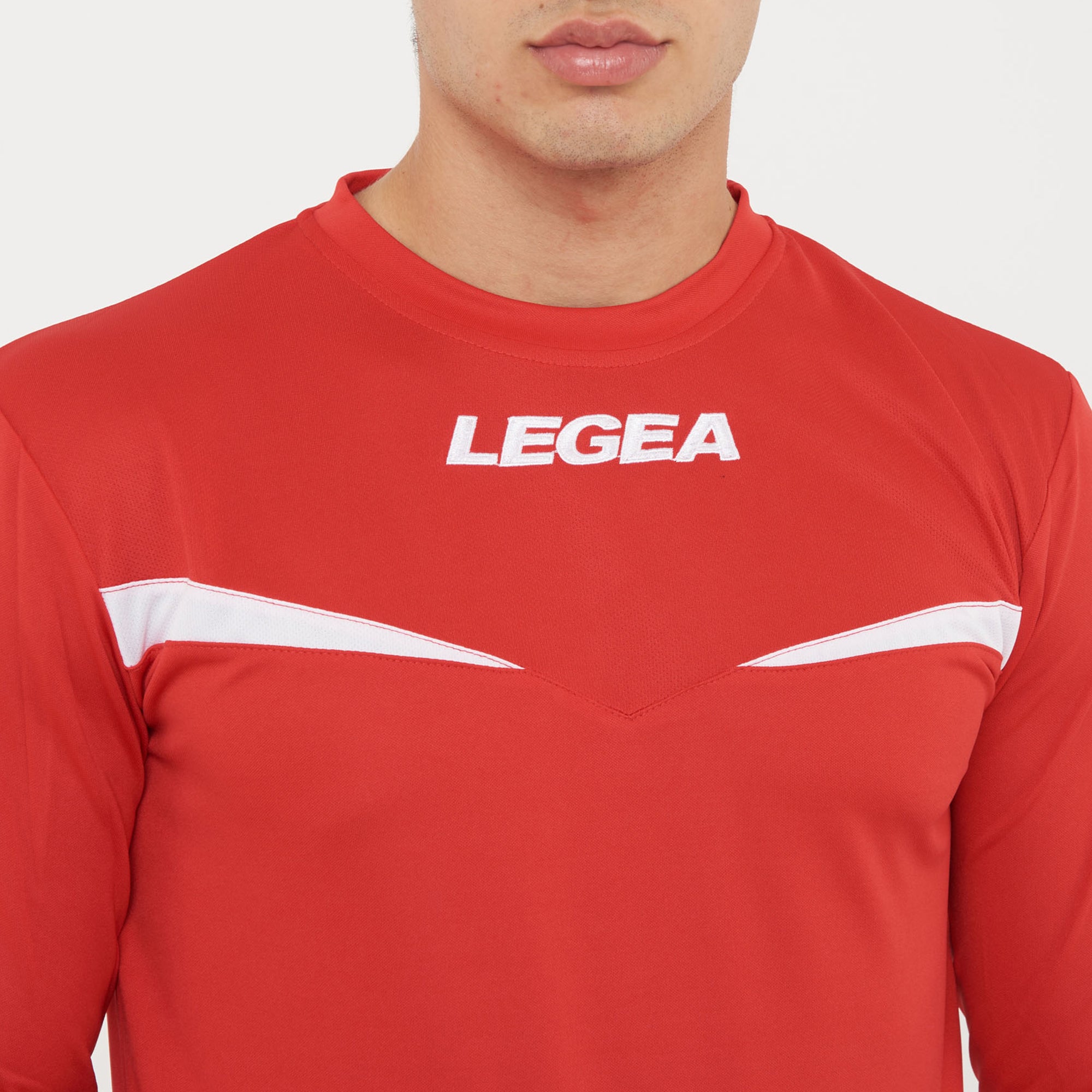 legea-vienna-maglia-da-calcio-maniche-lunghe-rosso-bianco-xs image 5