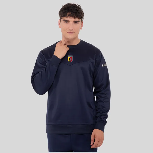 legea-tajima-giacca-felpa-allenamento-poliestere-blu-toma-maglie image 1