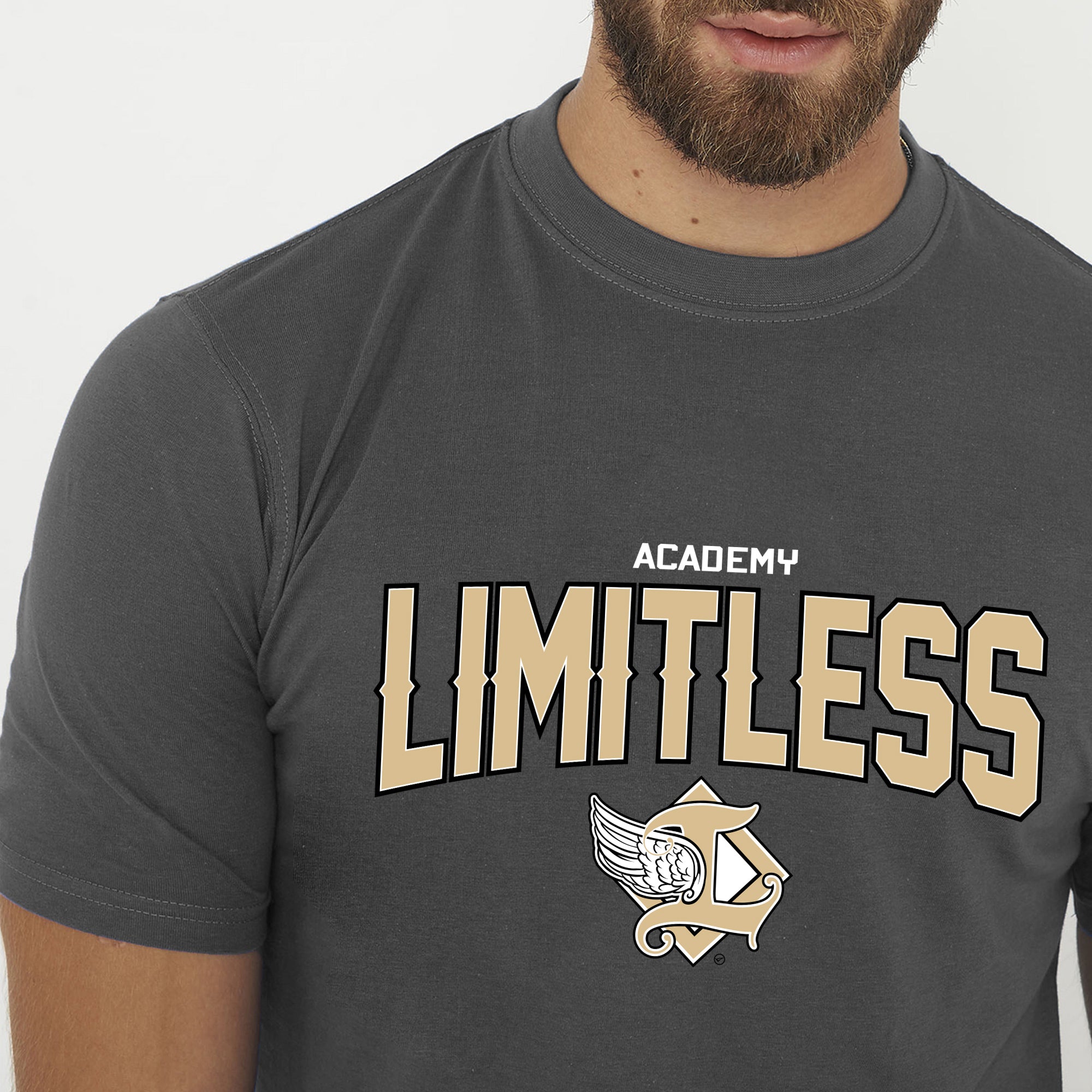legea-t-shirt-in-cotone-limitless-piombo-2xl image 2