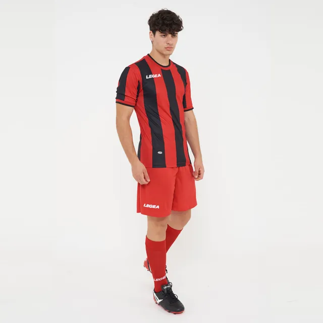 legea-valencia-maglia-da-calcio-rosso-nero-xs-taglie-piccole image 1