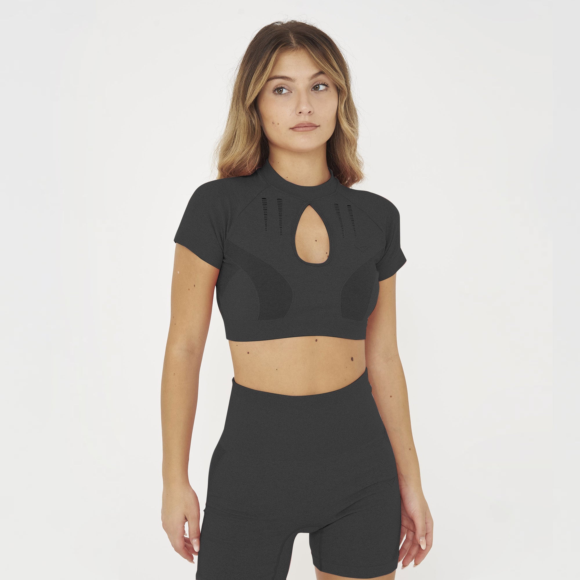 legea-lexi-maglia-crop-fitness-donna-nero-s image 1
