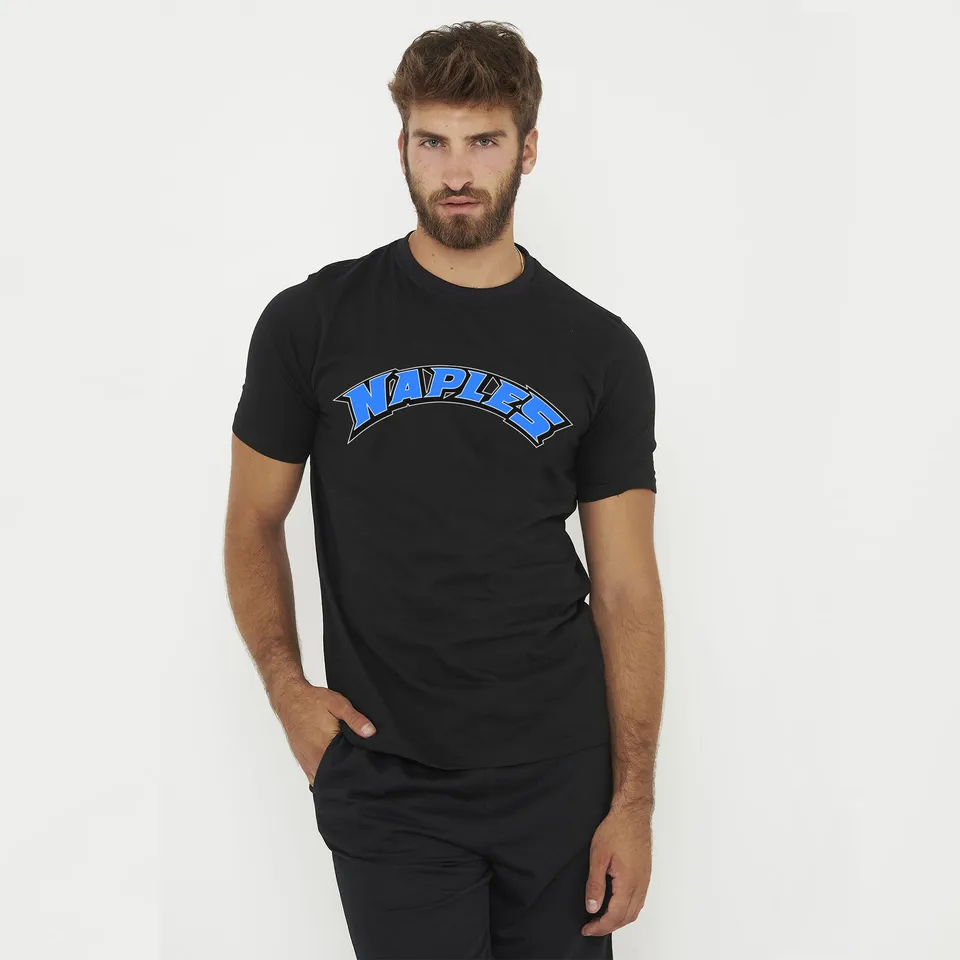 legea-t-shirt-in-cotone-naples-s-nero-azzurro image 1