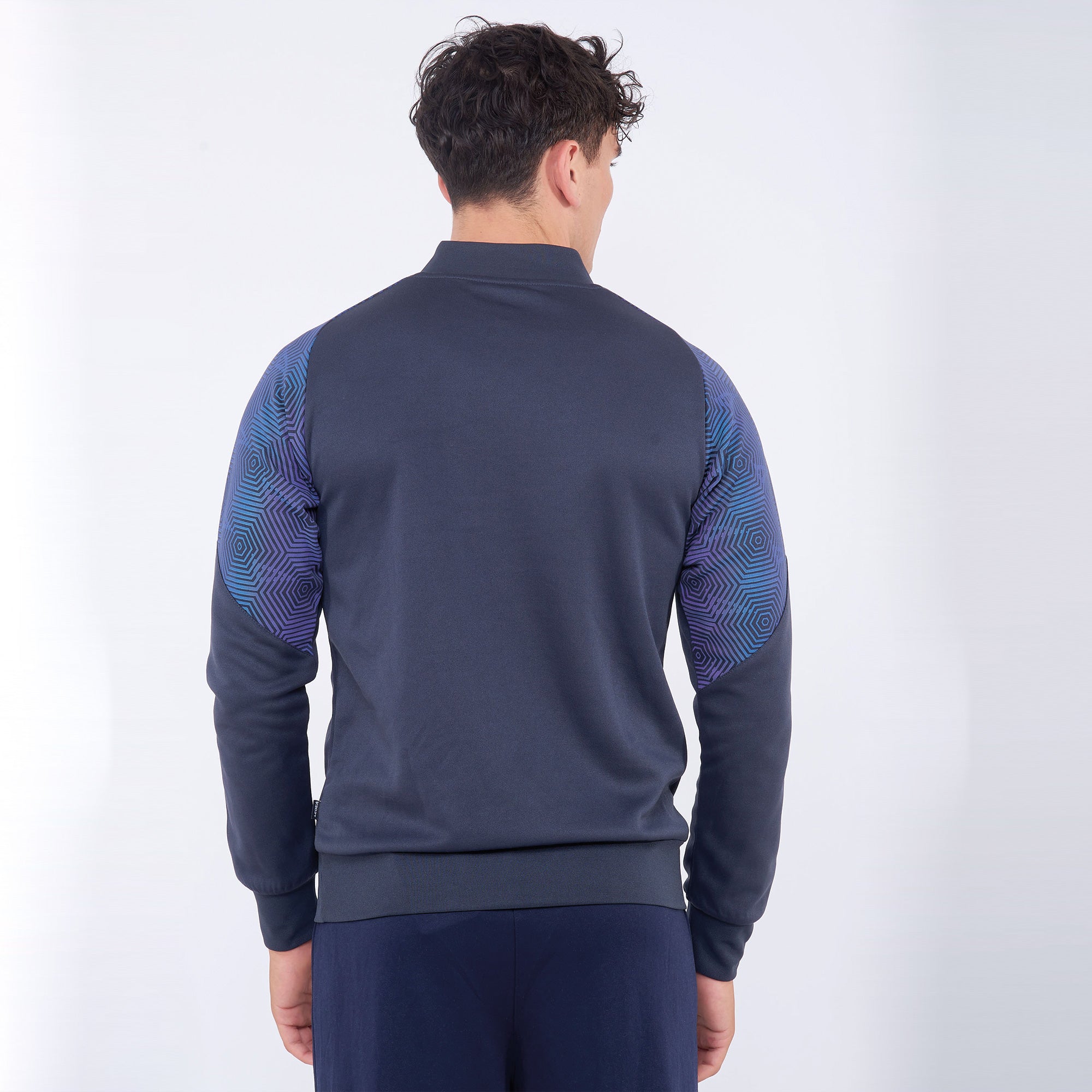 legea-giacca-con-zip-petra-grigio-scuro-turchese-l image 4