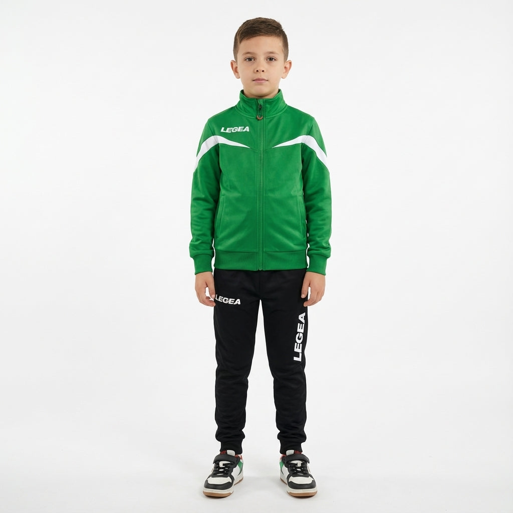 legea-salvador-bogot-tuta-sportiva-completa-verde-nero-m image 1
