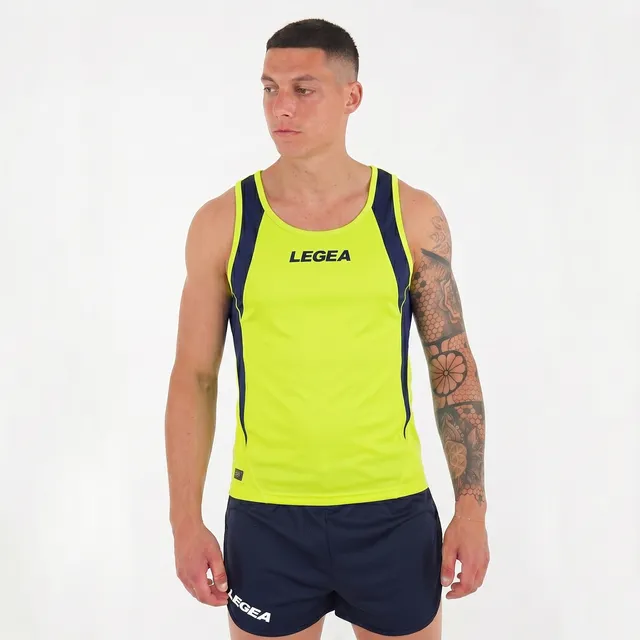 legea-canotta-da-atletica-corfu-giallo-fluo-s image 1