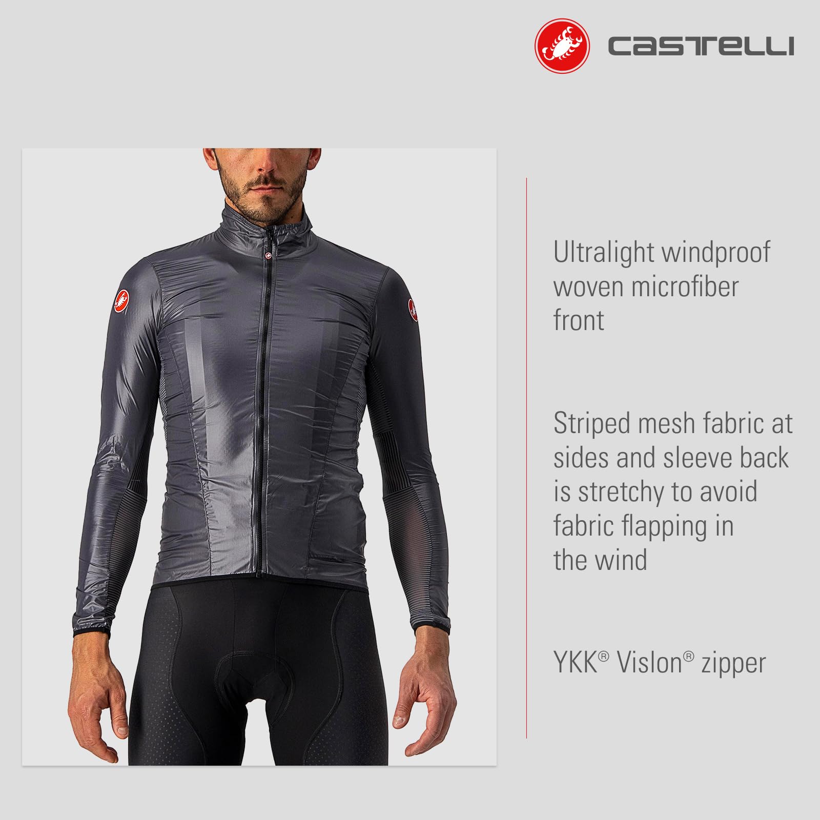 castelli-aria-shell-giacca-sportiva-uomo image 4