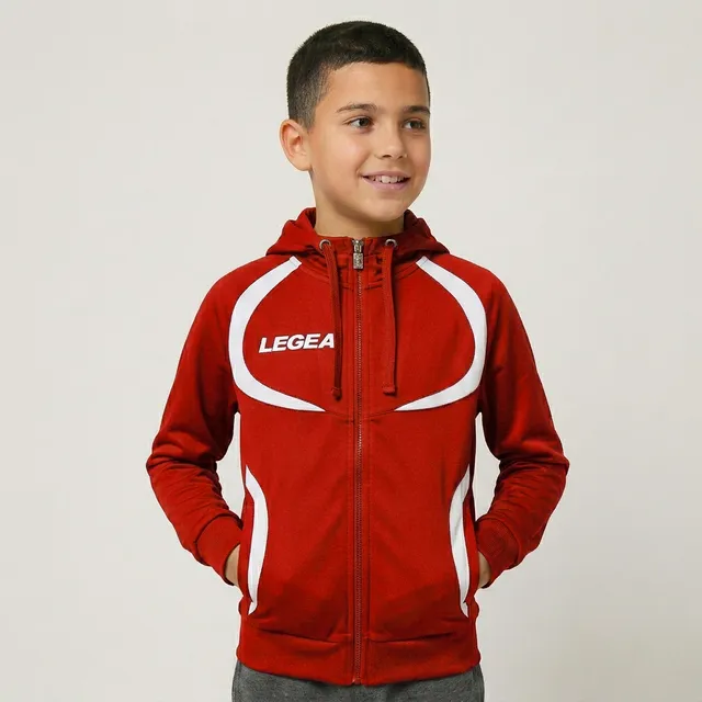 legea-tunisia-giacca-da-allenamento-rosso-xs image 1