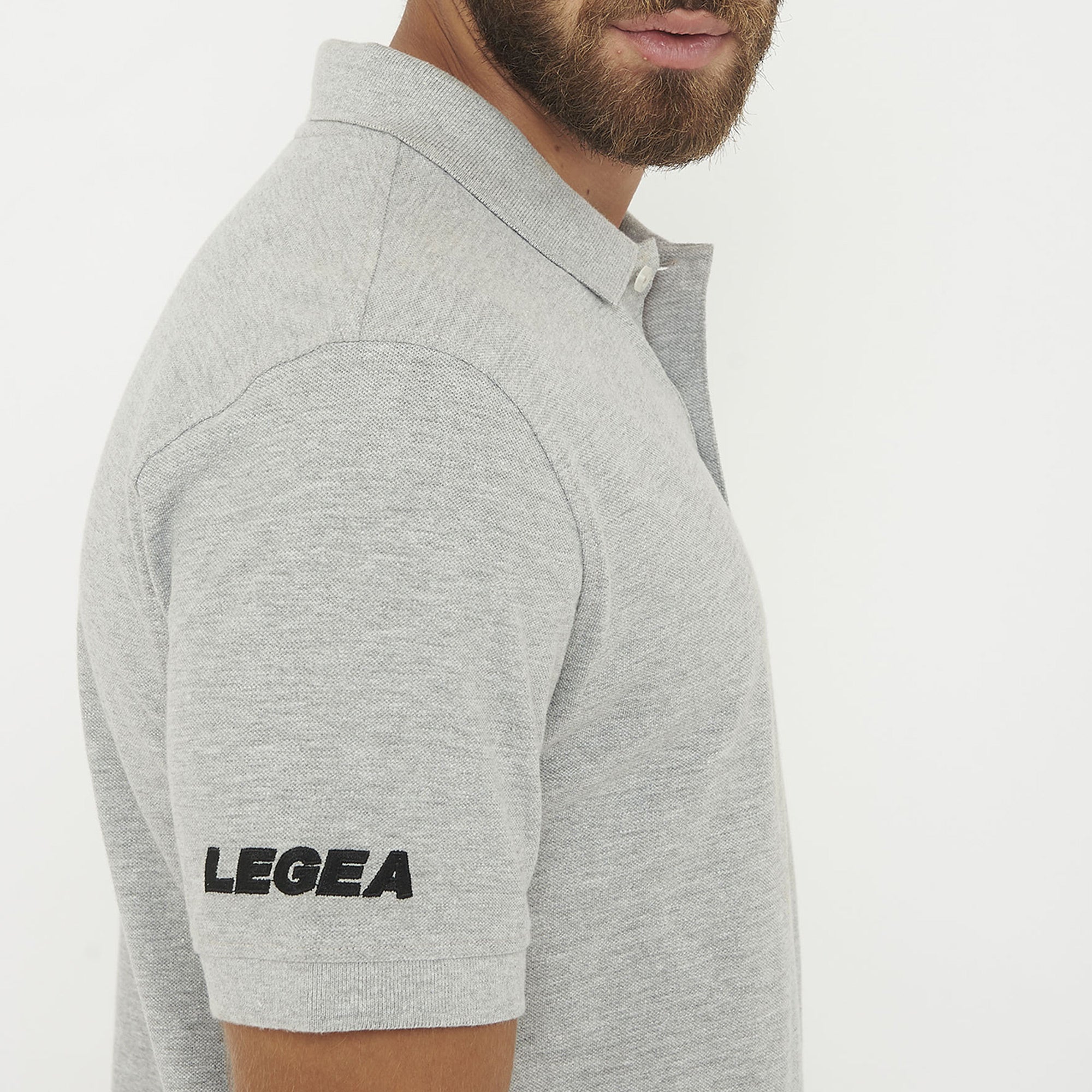 legea-ariete-polo-cotone-bambini-e-ragazzi-grigio-xs image 3