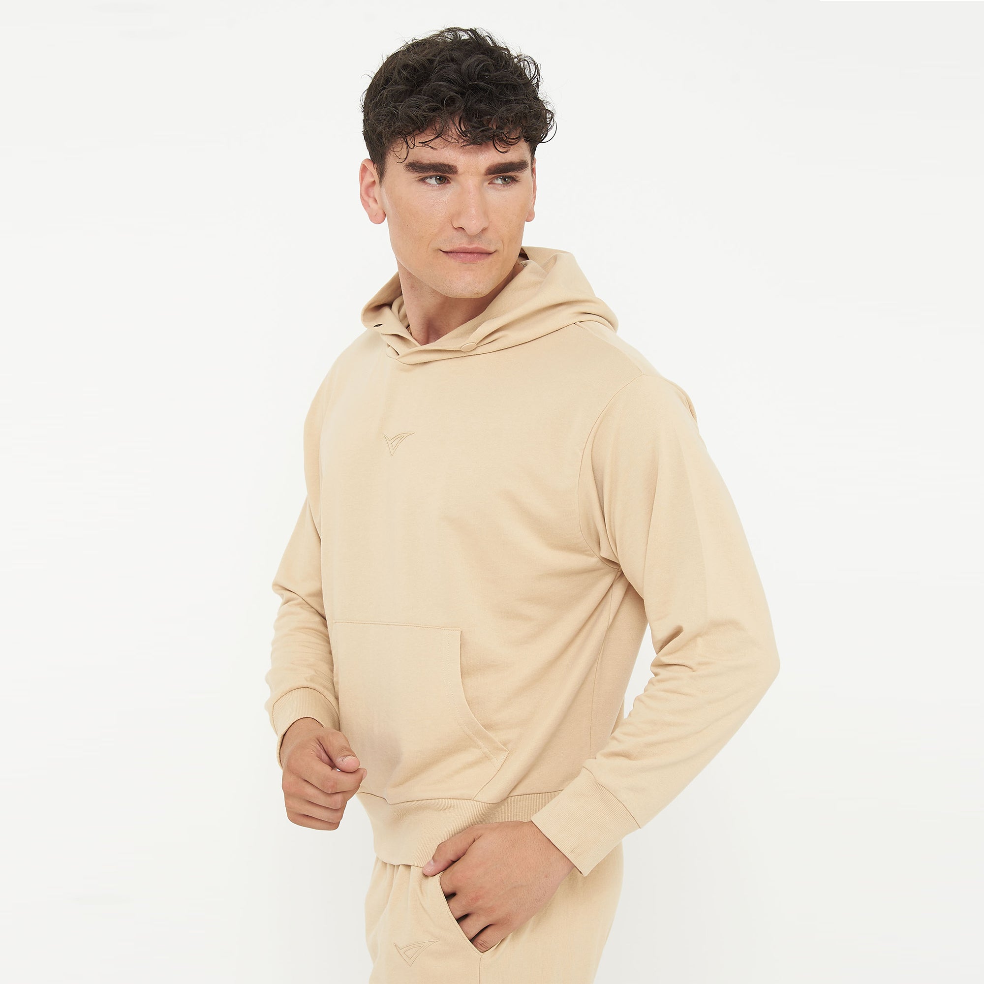 legea-f-boxy-felpa-unisex-con-cappuccio-sabbia-l image 6