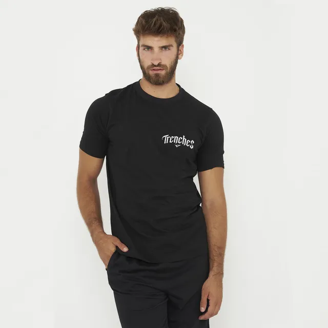 legea-savage-t-shirt-cotone-uomo-nero-m image 1