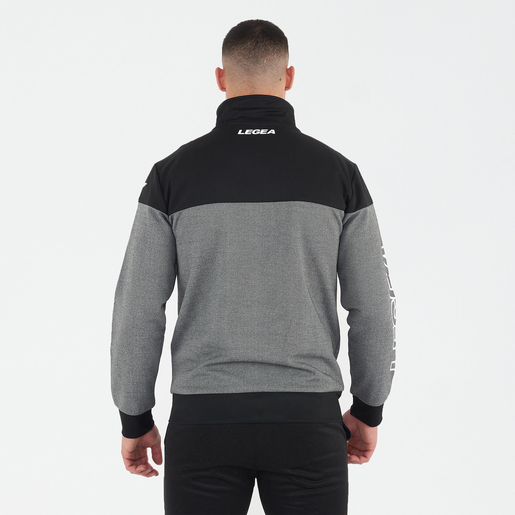legea-illinois-messico-tuta-sportiva-completa-nero-grigio-l image 2