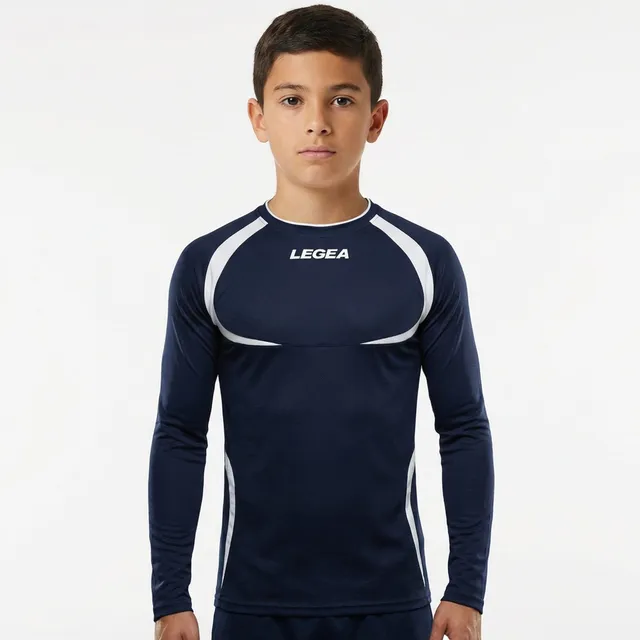 legea-taipei-maglia-allenamento-maniche-lunghe-blu-bianco-3xs image 1