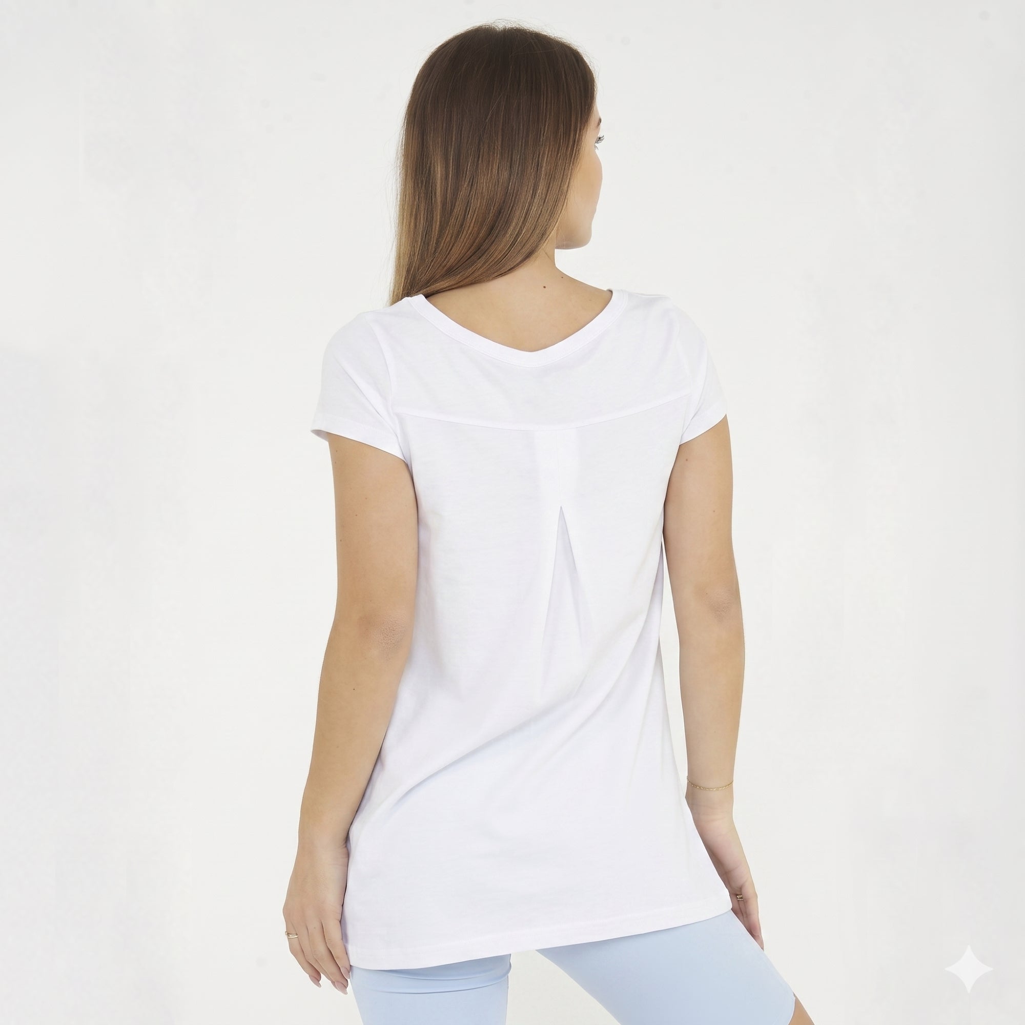 legea-europa-t-shirt-in-cotone-bianco-l-donna image 2