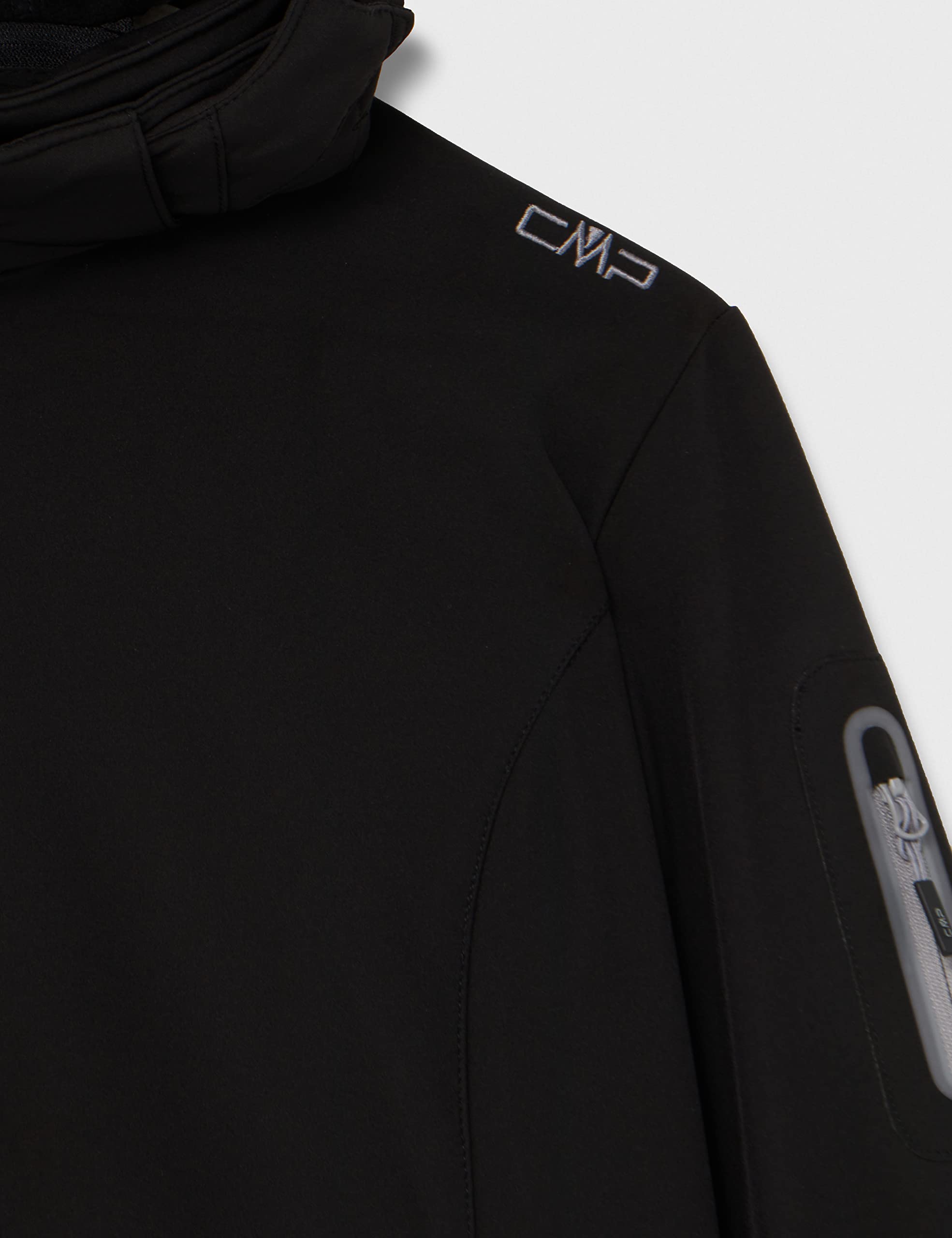 cmp-rigel-giacca-in-softshell-da-donna-con-cappuccio-removibile-nero-01 image 2