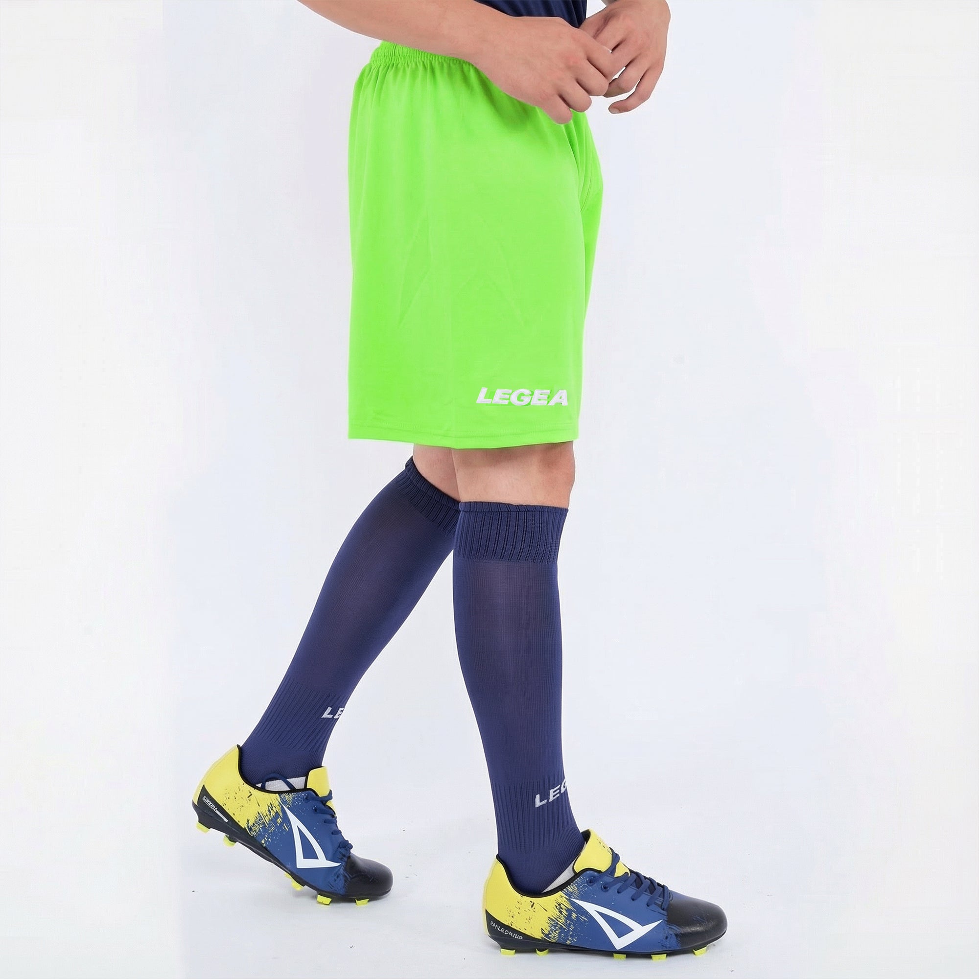 legea-taipei-pantaloncini-in-poliestere-verde-fluo-xl image 3