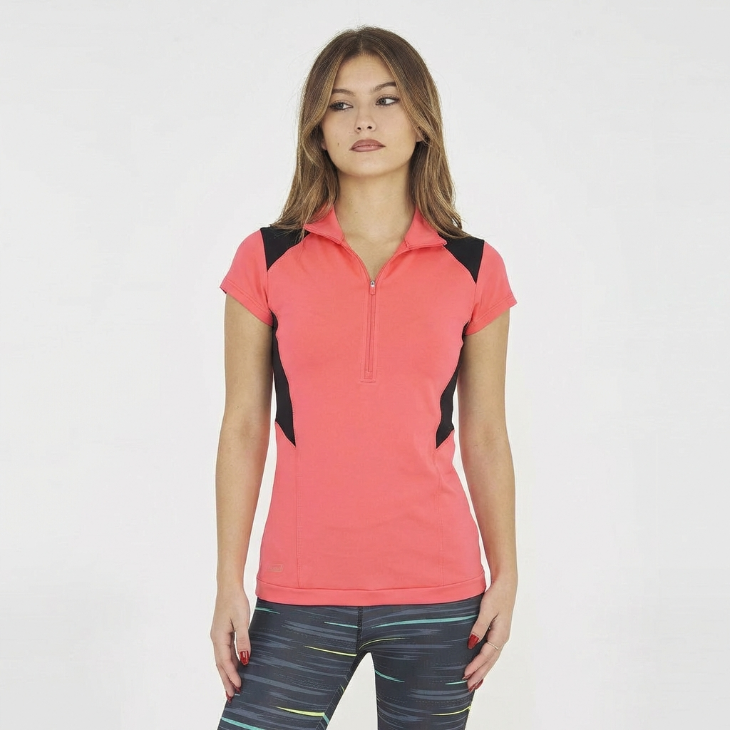 legea-act-loop-t-shirt-running-corallo-fluo-l image 1