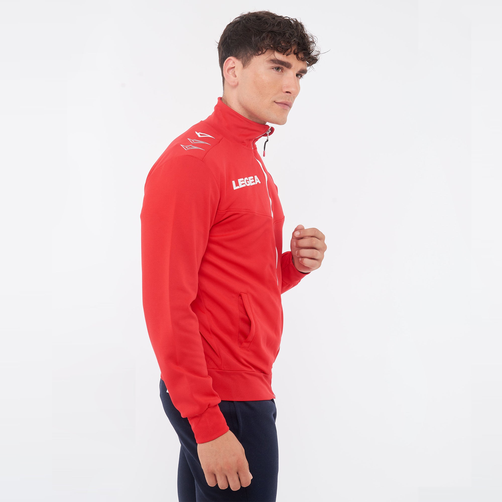 legea-alabama-giacca-con-zip-intera-rosso-l image 4