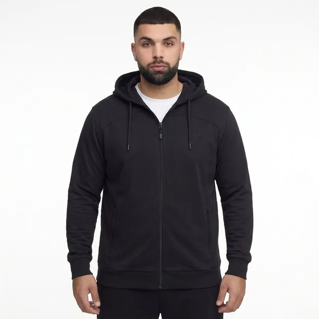 legea-sail-giacca-sportiva-in-cotone-con-cappuccio-nero-3xl-oversize image 1