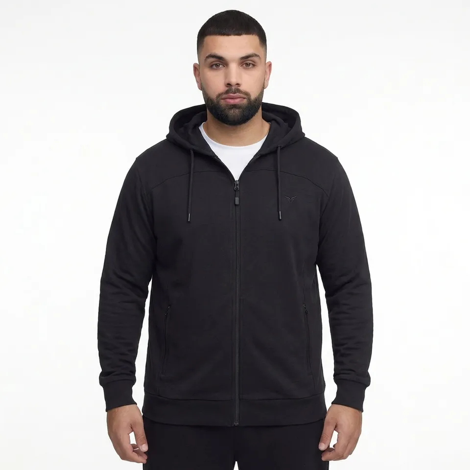 legea-sail-giacca-sportiva-in-cotone-con-cappuccio-nero-3xl-oversize image 1