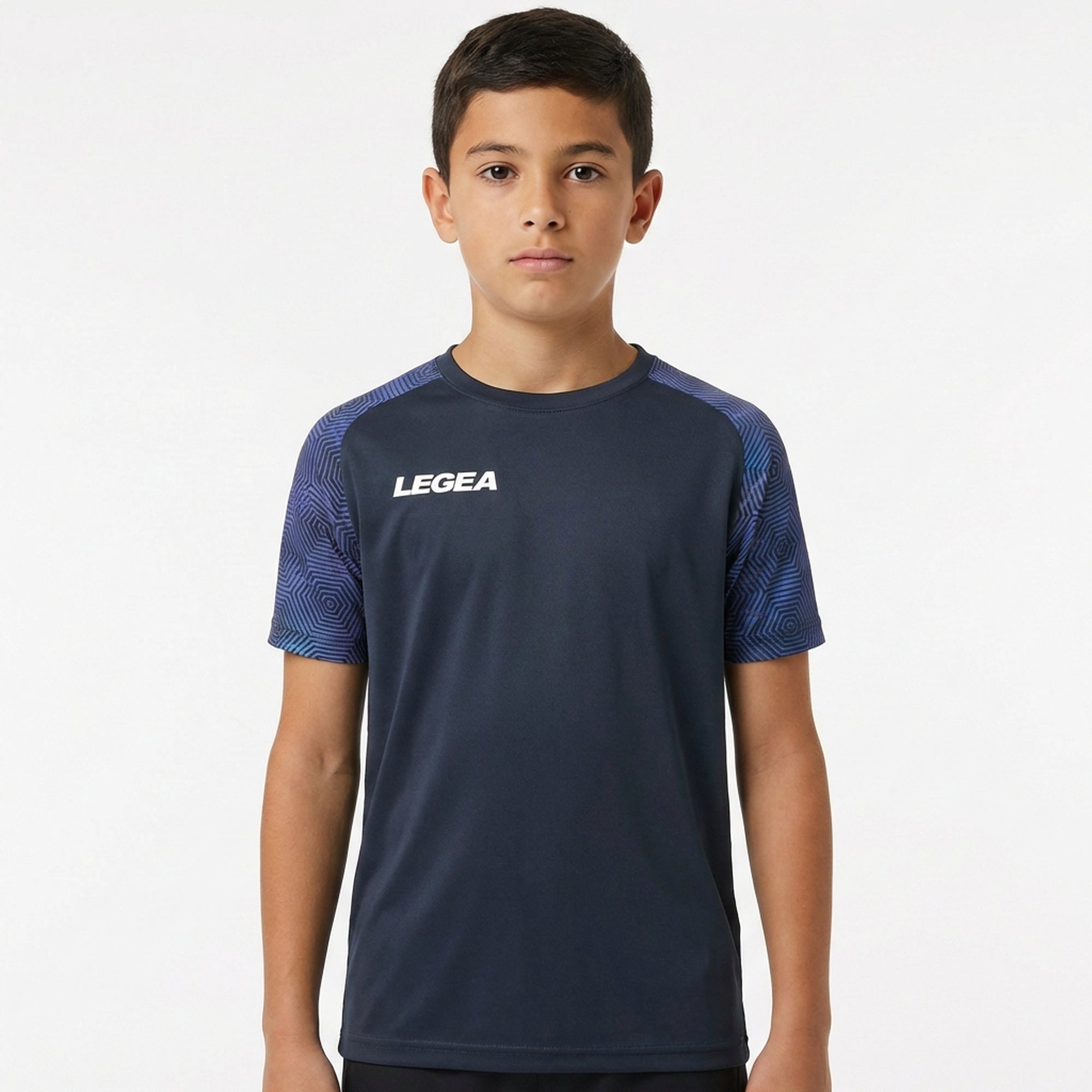 legea-giacarta-maglia-running-taglie-piccole-grigio-scuro-turchese-3xs image 1