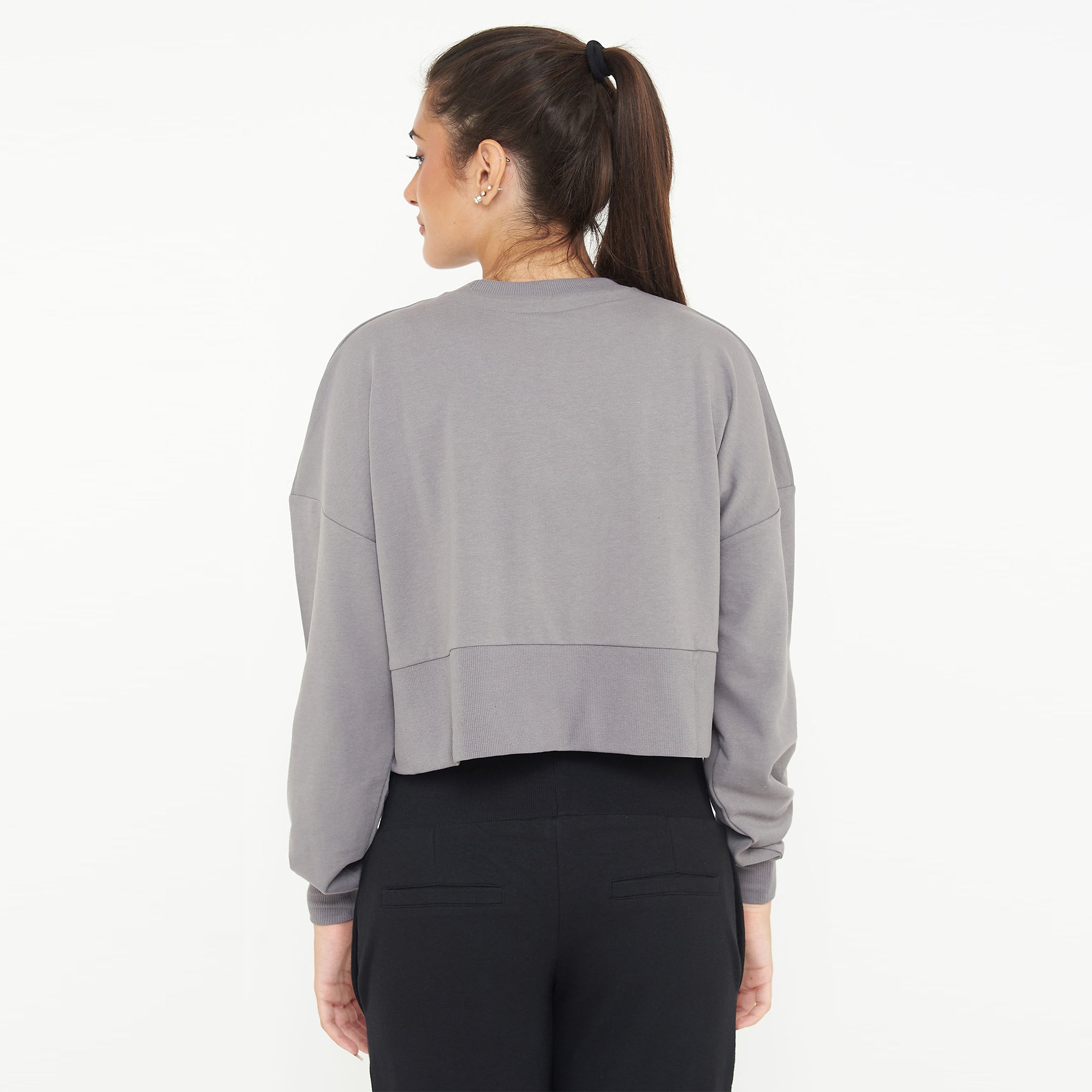 legea-f-essence-felpa-girocollo-in-cotone-grigio-scuro-xl image 2