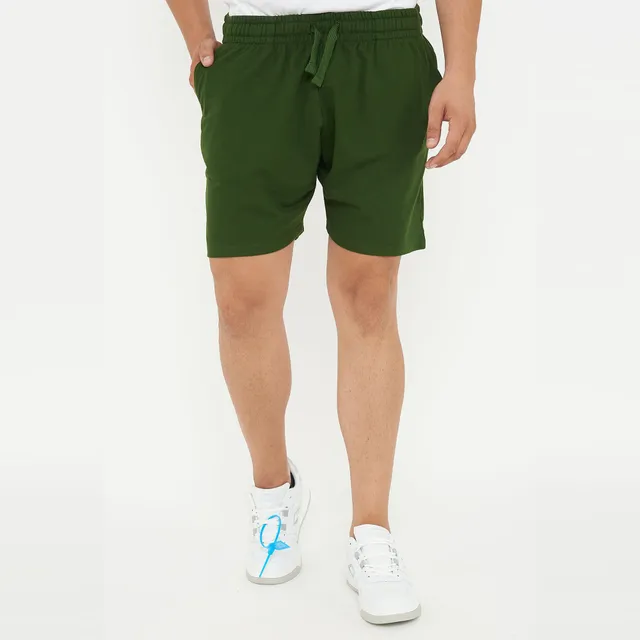 legea-f7-pantaloncini-french-terry-9-verde-militare-m image 1
