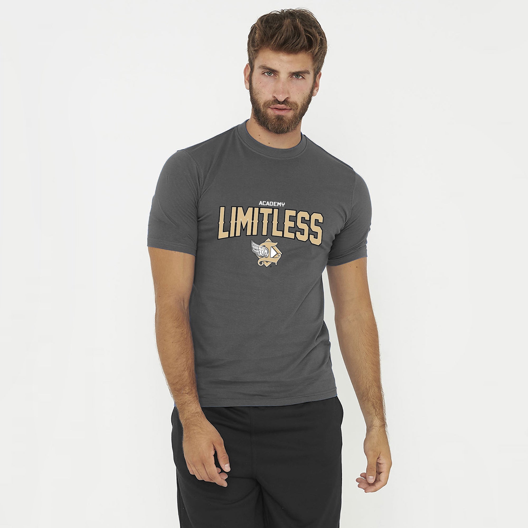 legea-limitless-t-shirt-in-cotone-piombo-l image 1