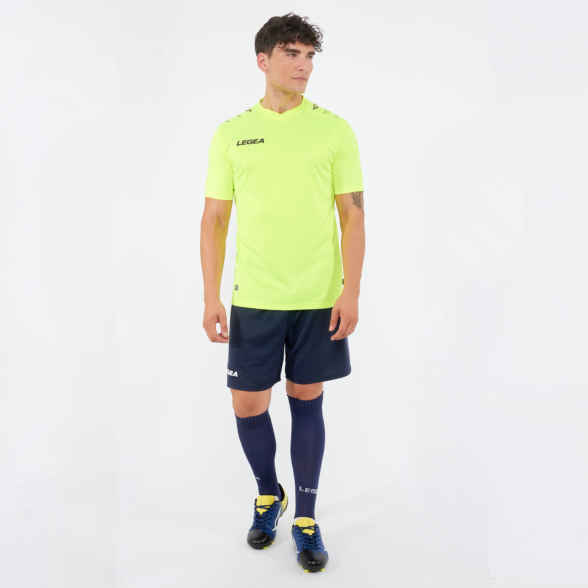 legea-baviera-maglia-calcio-giallo-fluo-m image 5