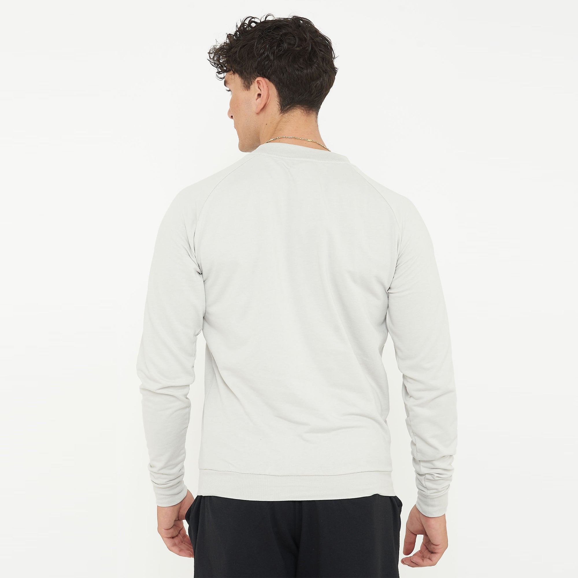 legea-felpa-in-cotone-girocollo-f-gorn-grigio-chiaro-l image 2
