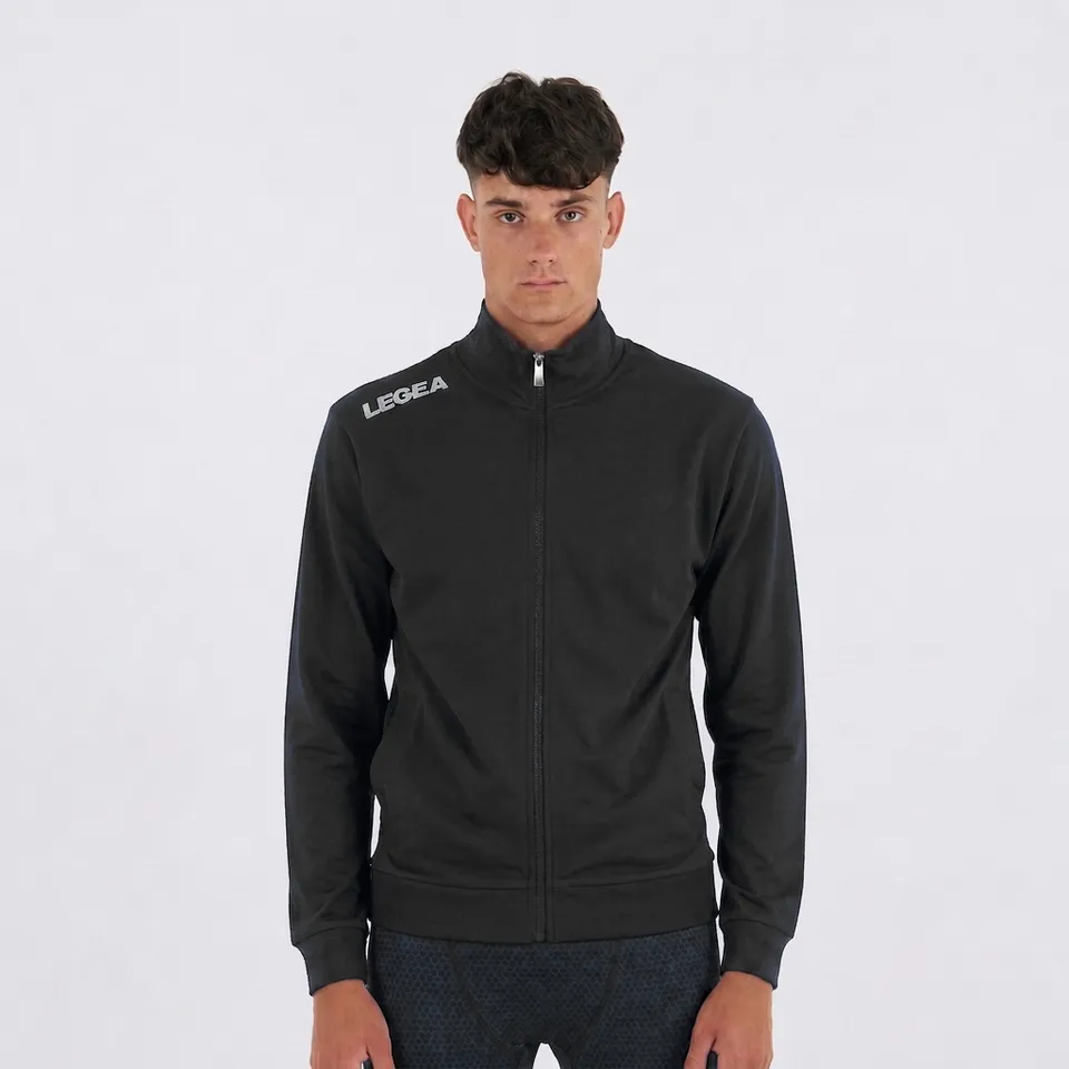 legea-felpa-tyrel-con-zip-e-cappuccio-nero-s image 1
