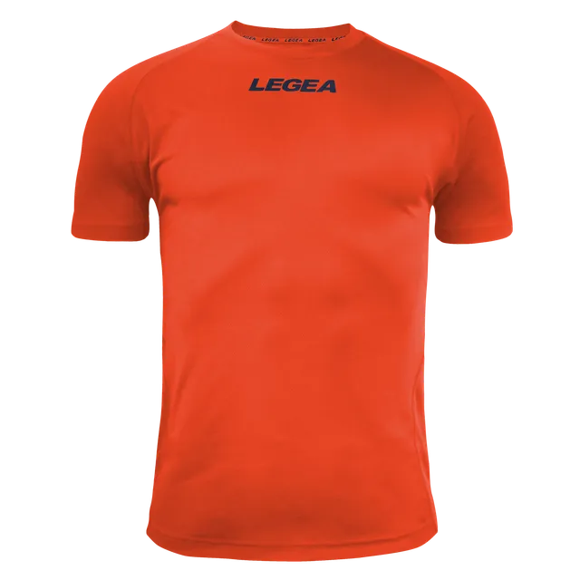legea-lipsia-maglia-girocollo-in-poliestere-arancio-fluo-2xs image 1