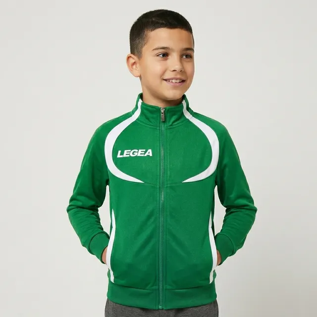 legea-singapore-giacca-con-zip-bambino-verde-xs image 1