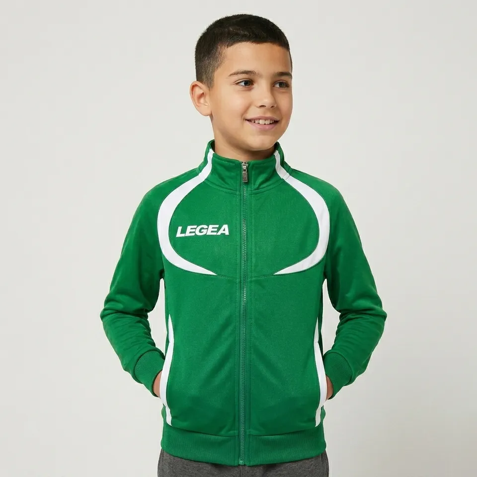 legea-singapore-giacca-con-zip-in-poliestere-verde-2xs-taglie-piccole image 1