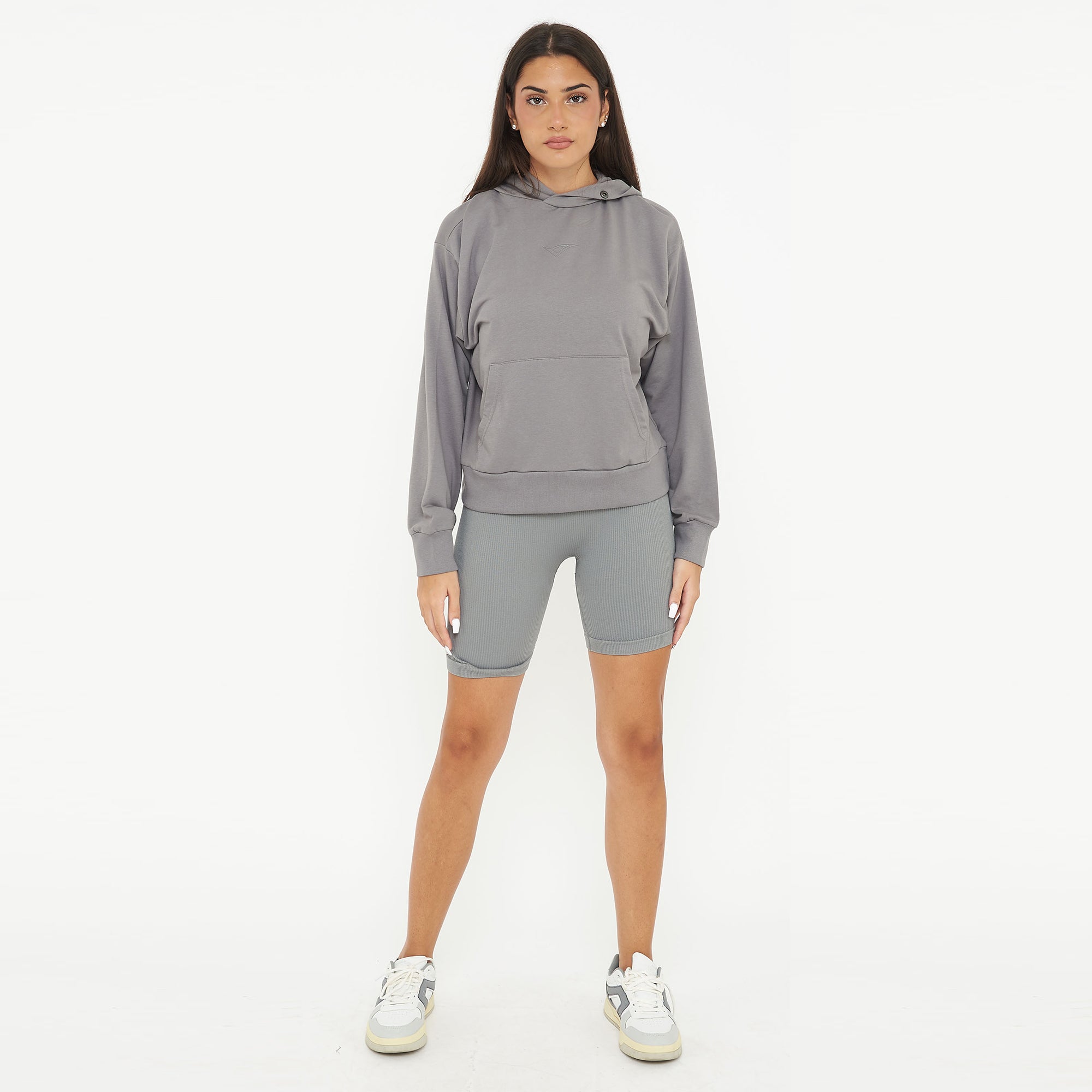 legea-felpa-unisex-f-boxy-con-cappuccio-grigio-scuro-l image 6