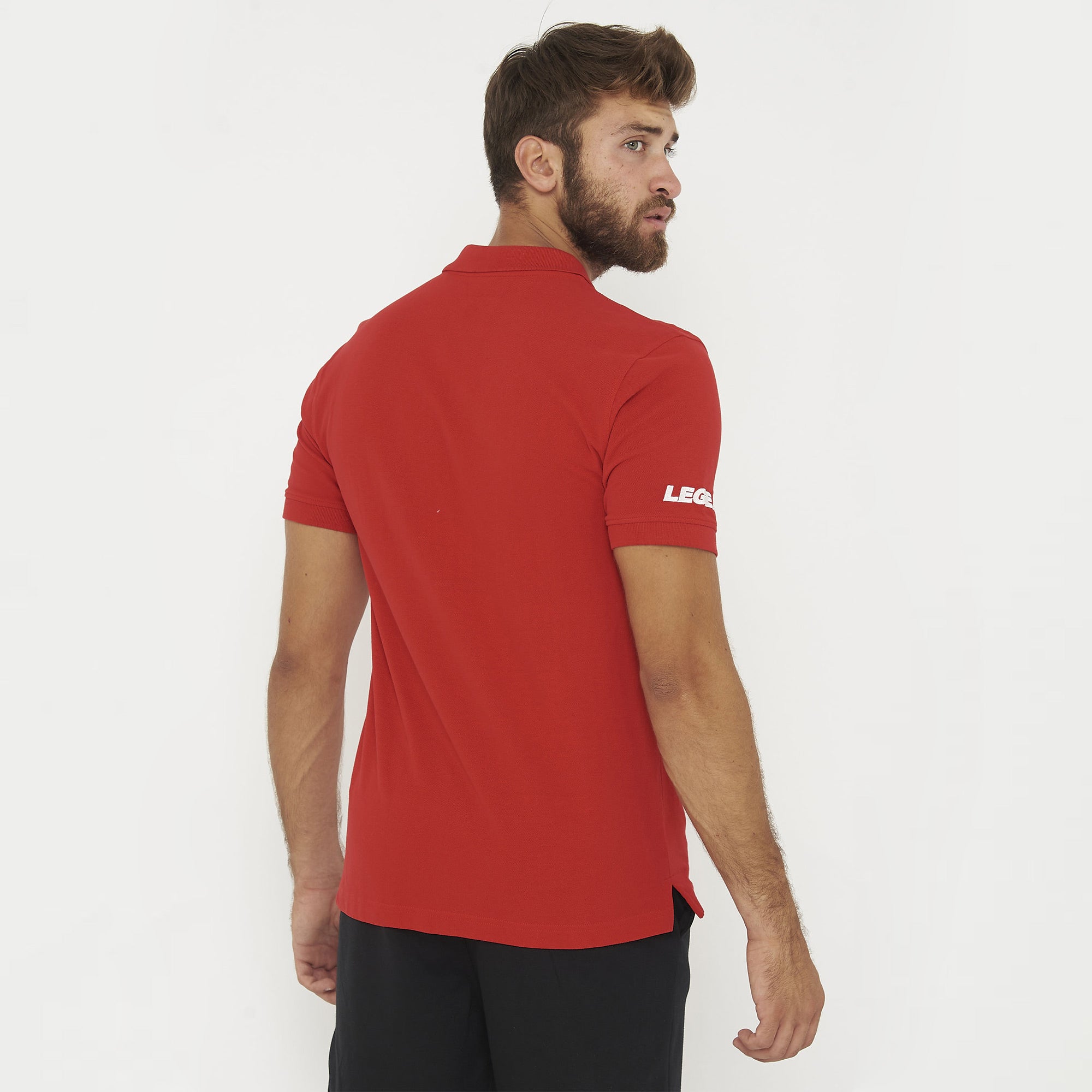 legea-ariete-polo-in-cotone-rosso-xl image 4