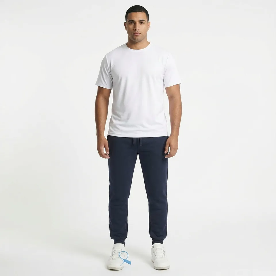 legea-sofia-pantaloni-sportivi-in-cotone-oversize-blu-4xl image 1