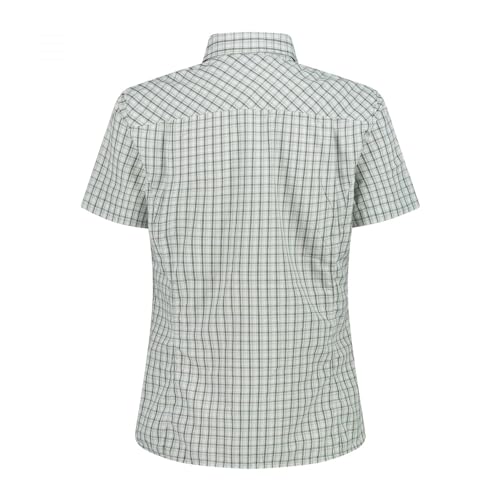cmp-rahmsy-camicia-donna-maniche-corte-a-quadri-dry-function-upf-30 image 5