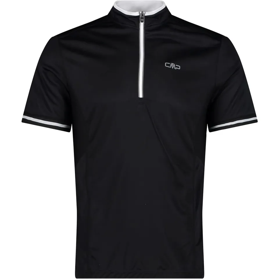 cmp-maglia-ciclismo-uomo-a-maniche-corte-con-zip-frontale-e-tasca-posteriore image 1