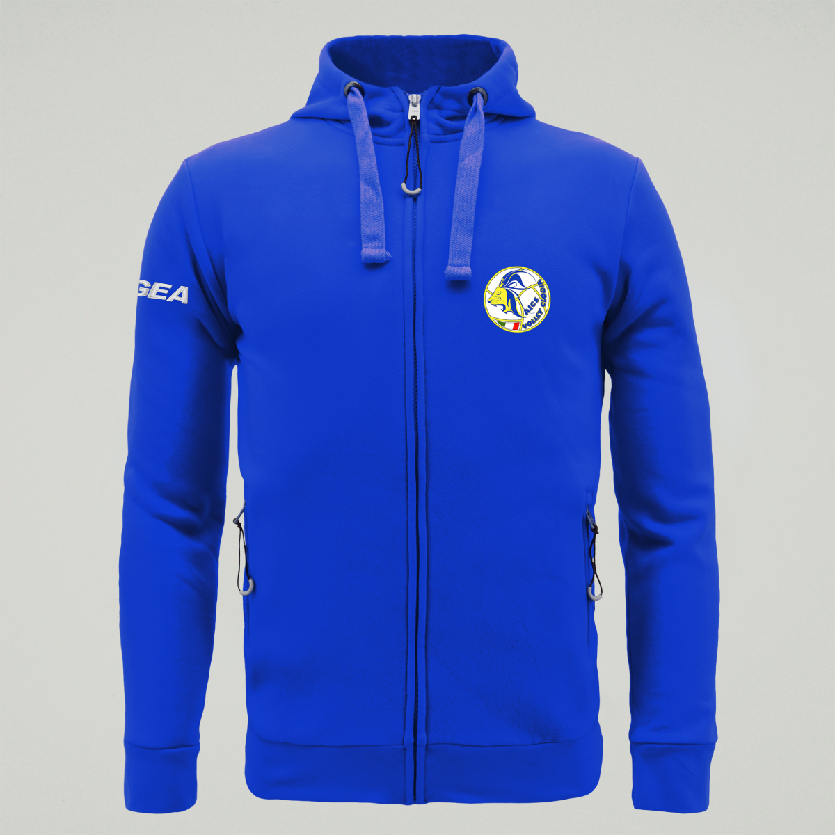 legea-felpa-full-zip-sarajevo-volley-clodia-azzurro image 2
