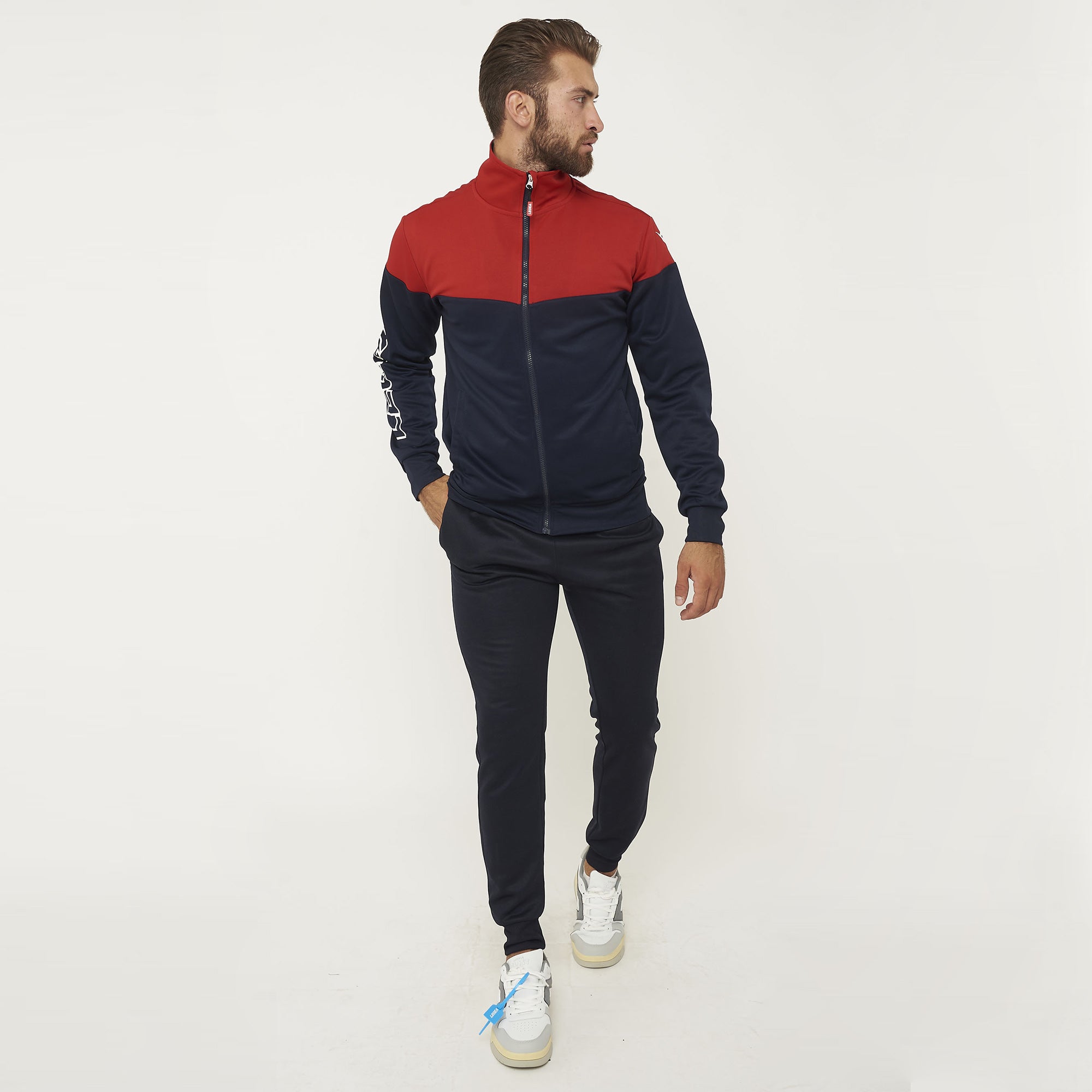 legea-ontario-messico-tuta-sportiva-completa-rosso-blu-s image 1