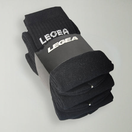 legea-bundy-calzino-alto-in-cotone-nero image 1