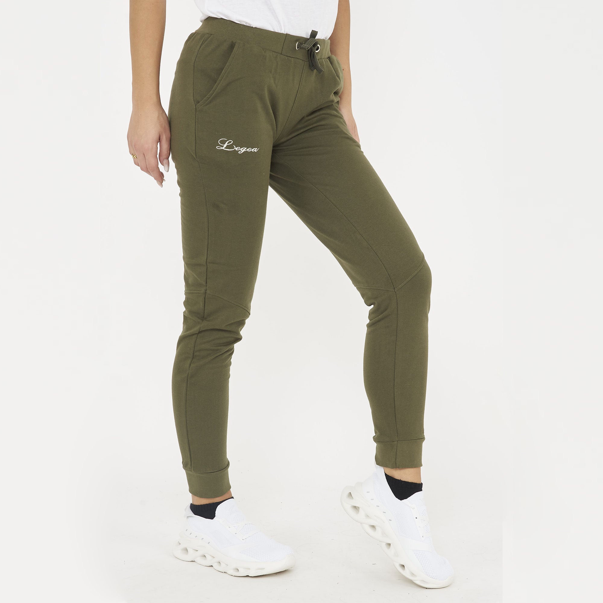 legea-galy-pantaloni-sportivi-in-cotone-con-tasche-donna image 5
