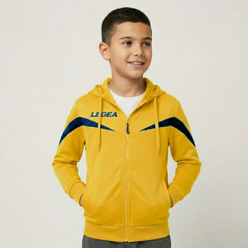 legea-turchia-giacca-sportiva-con-cappuccio-taglie-piccole-giallo-3xs image 1