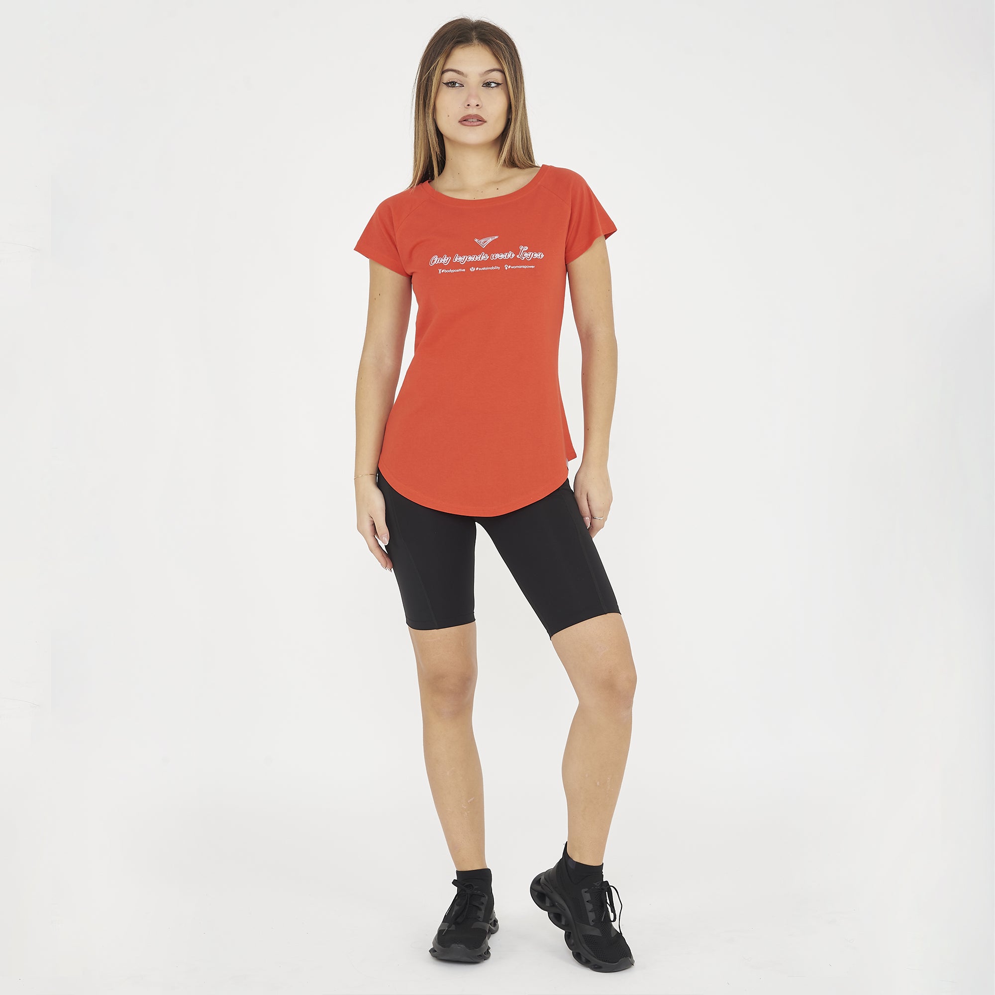 legea-cillene-t-shirt-in-cotone-donna-corallo-l image 6